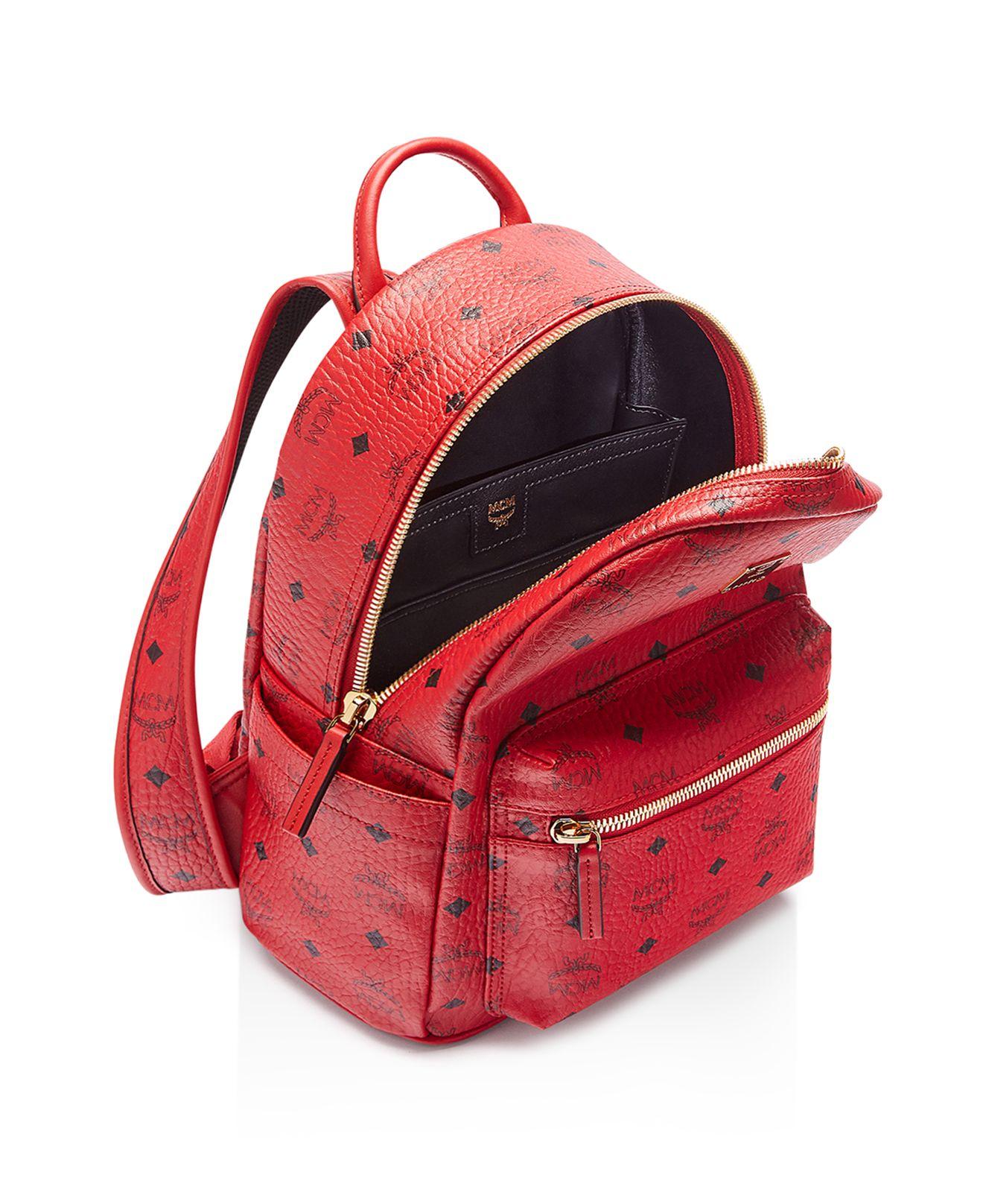 Small Red Mcm Backpack Paul Smith